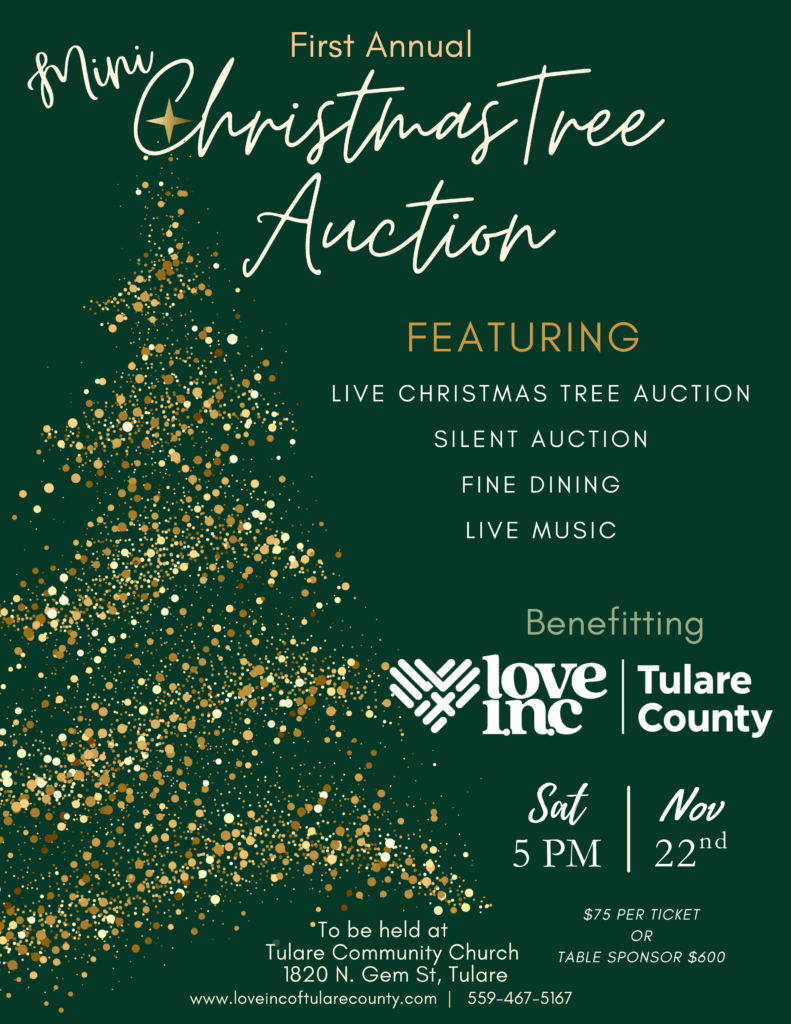 2025 Mini Christmas Tree Auciton
